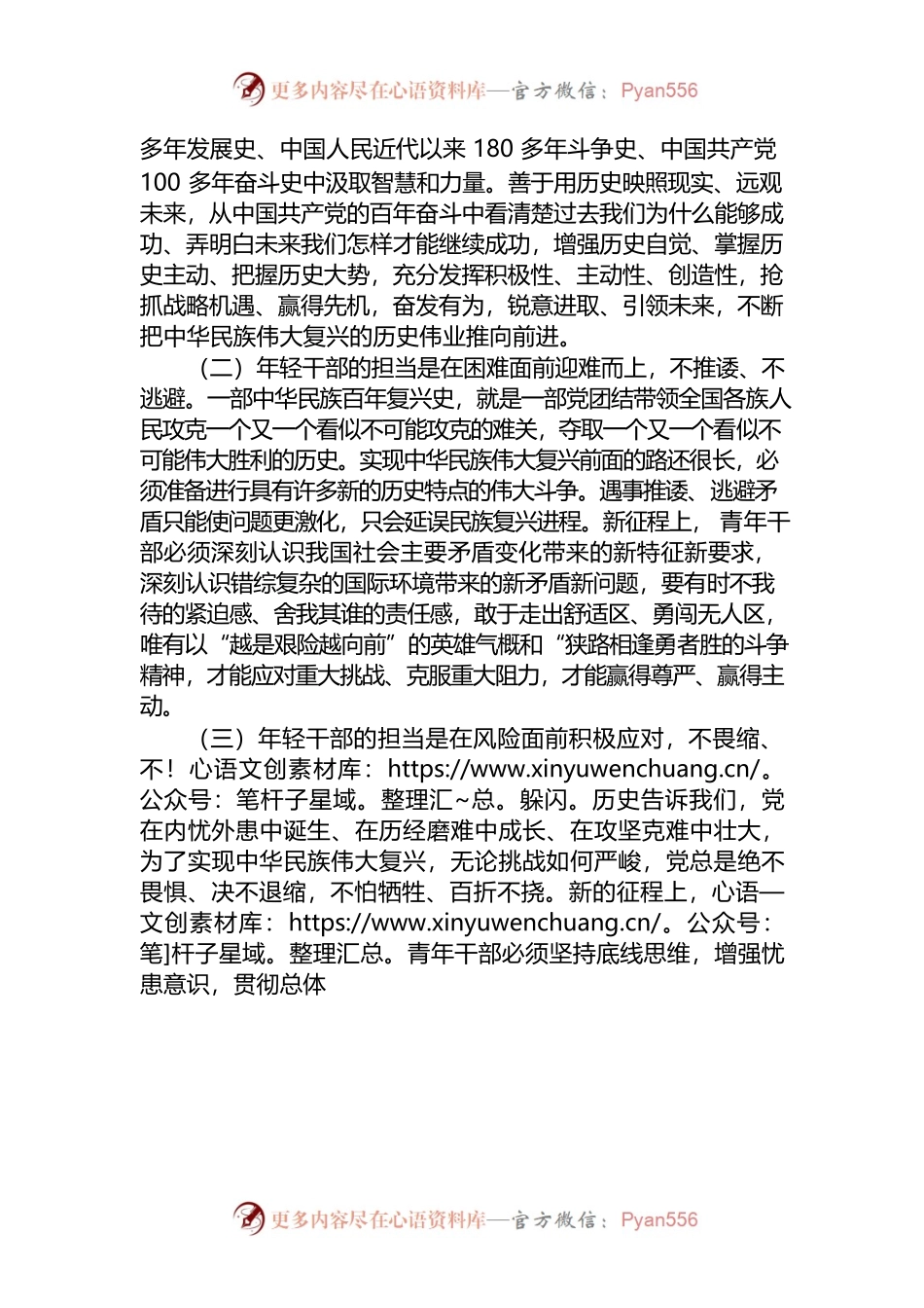 2022年专题党课：年轻干部当“四气”十足 将新时代共产党人的担当进行到底.docx_第2页