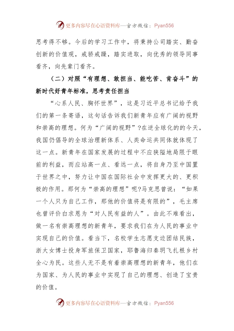 XX团组织在2022年专题组织生活会发言材料.docx_第2页