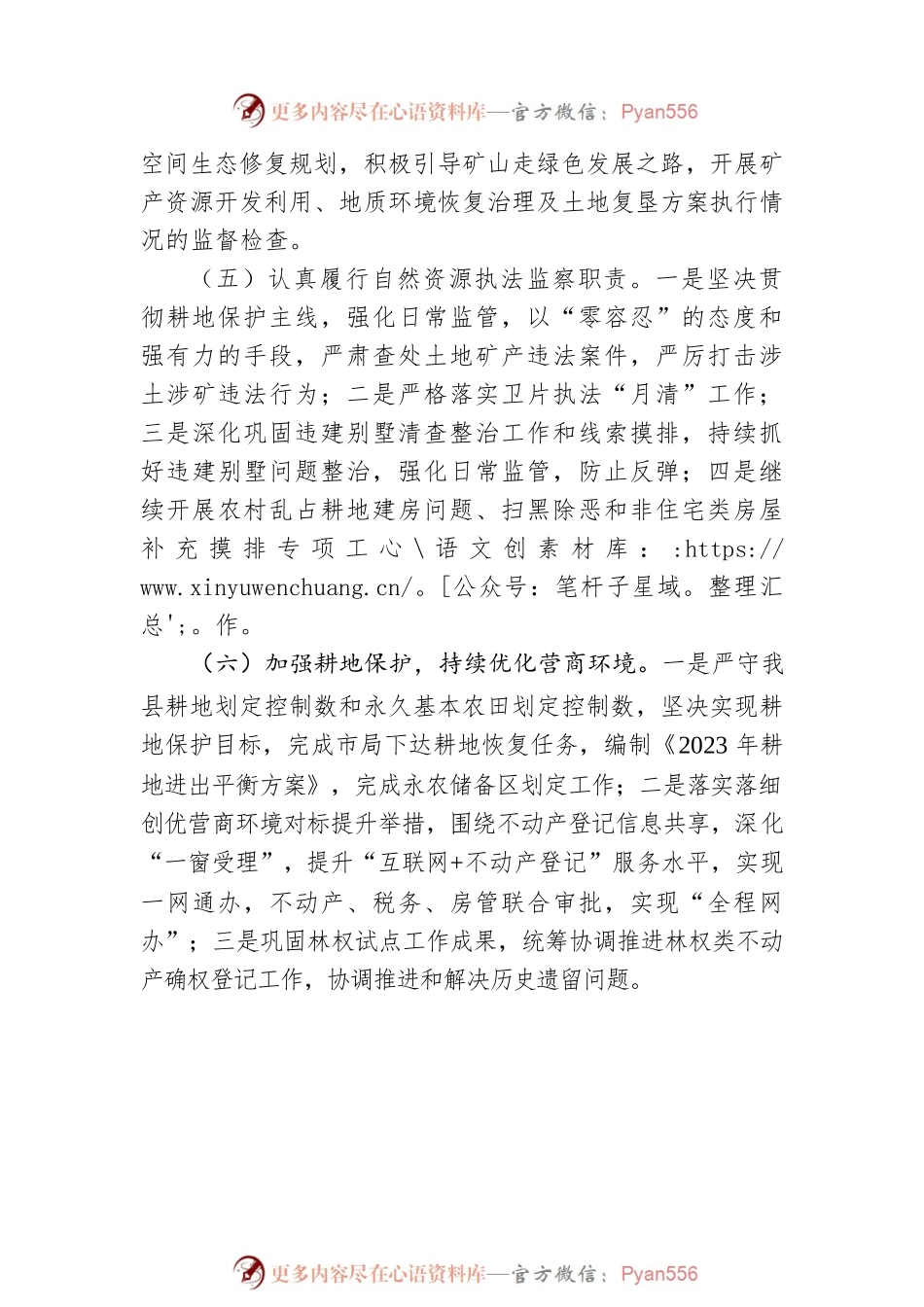 XX县自然资源规划局2023年工作计划.docx_第2页