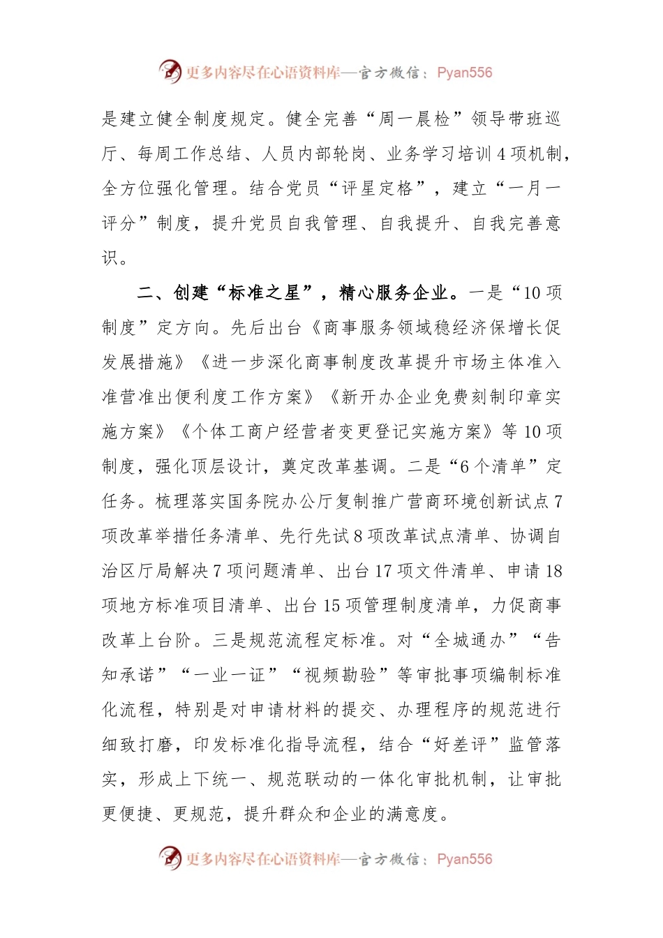XX市在审批服务管理局党支部品牌创建经验交流材料.docx_第2页