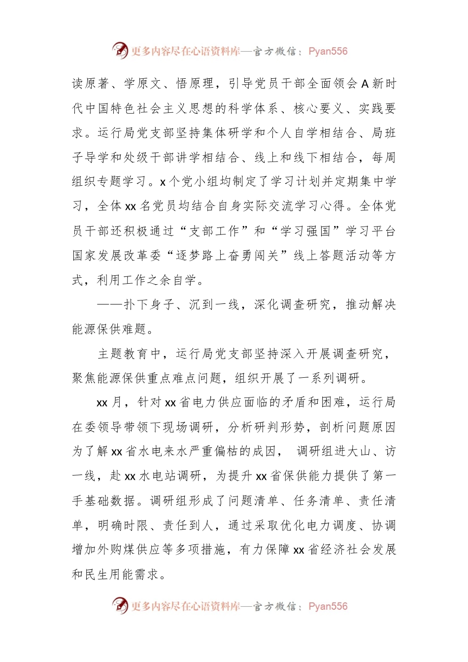 XX党支部完成主题教育工作总结.docx_第2页
