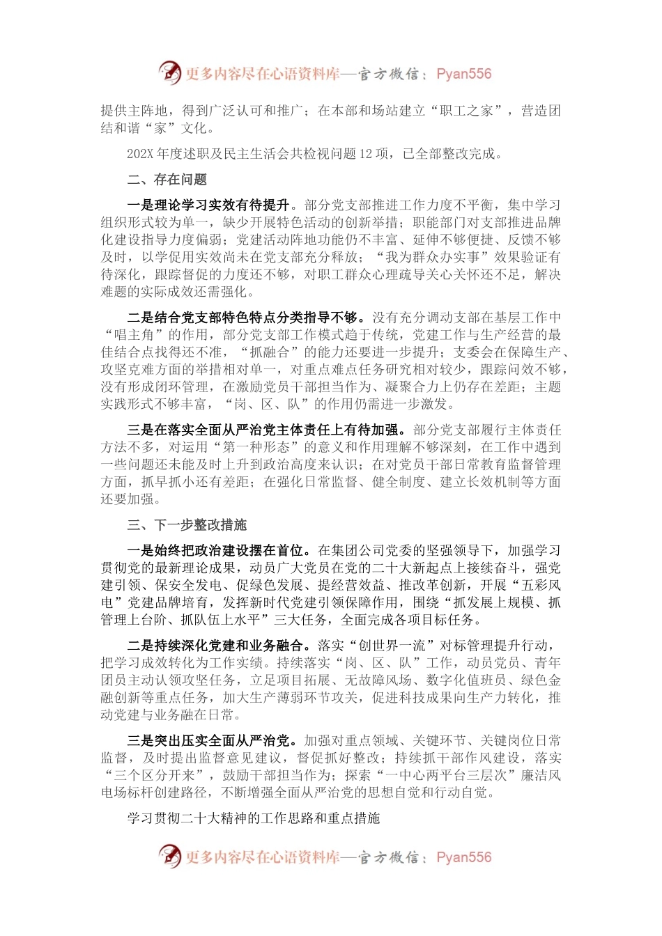 2022年度某国企党委书记述职报告.docx_第2页