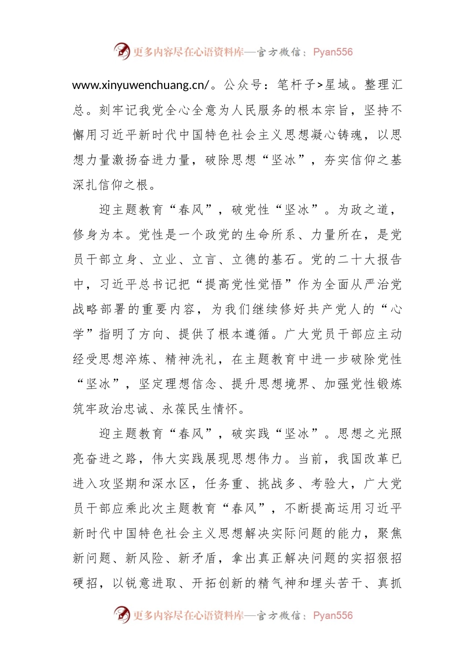 2023年党支部主题教育专题学习发言范文.docx_第2页