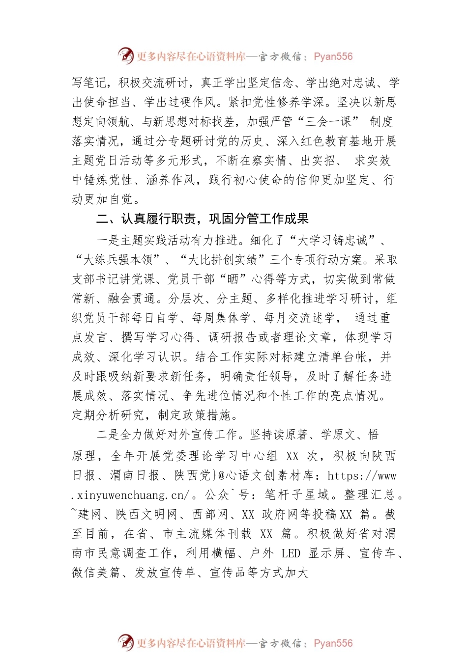 2022年乡镇党委副书记述职述廉工作报告.docx_第2页