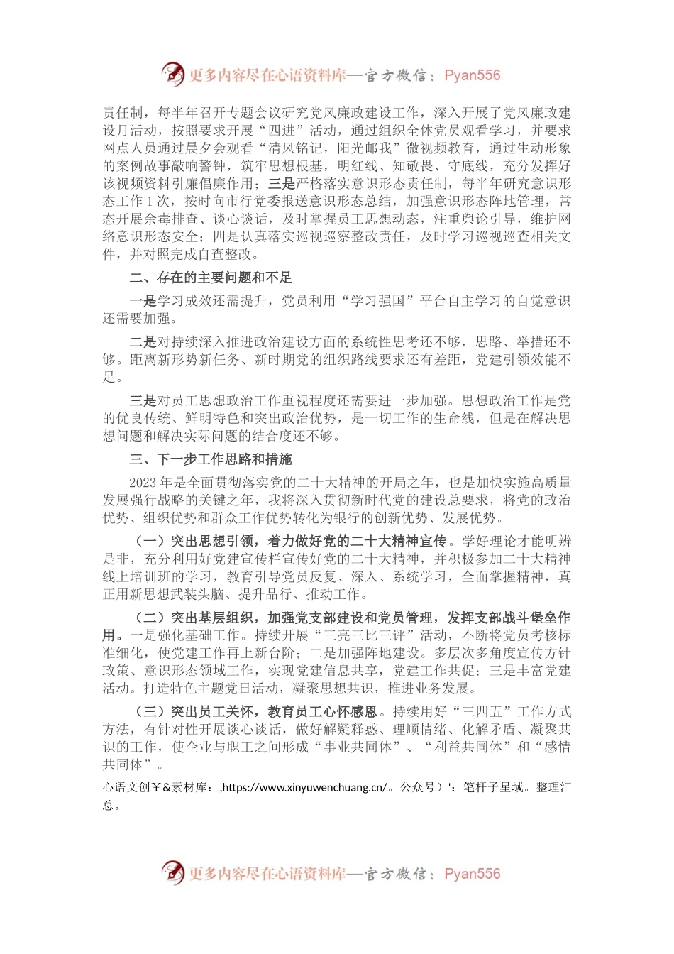 2022年度党组织书记抓党建工作述职报告（二）.docx_第2页