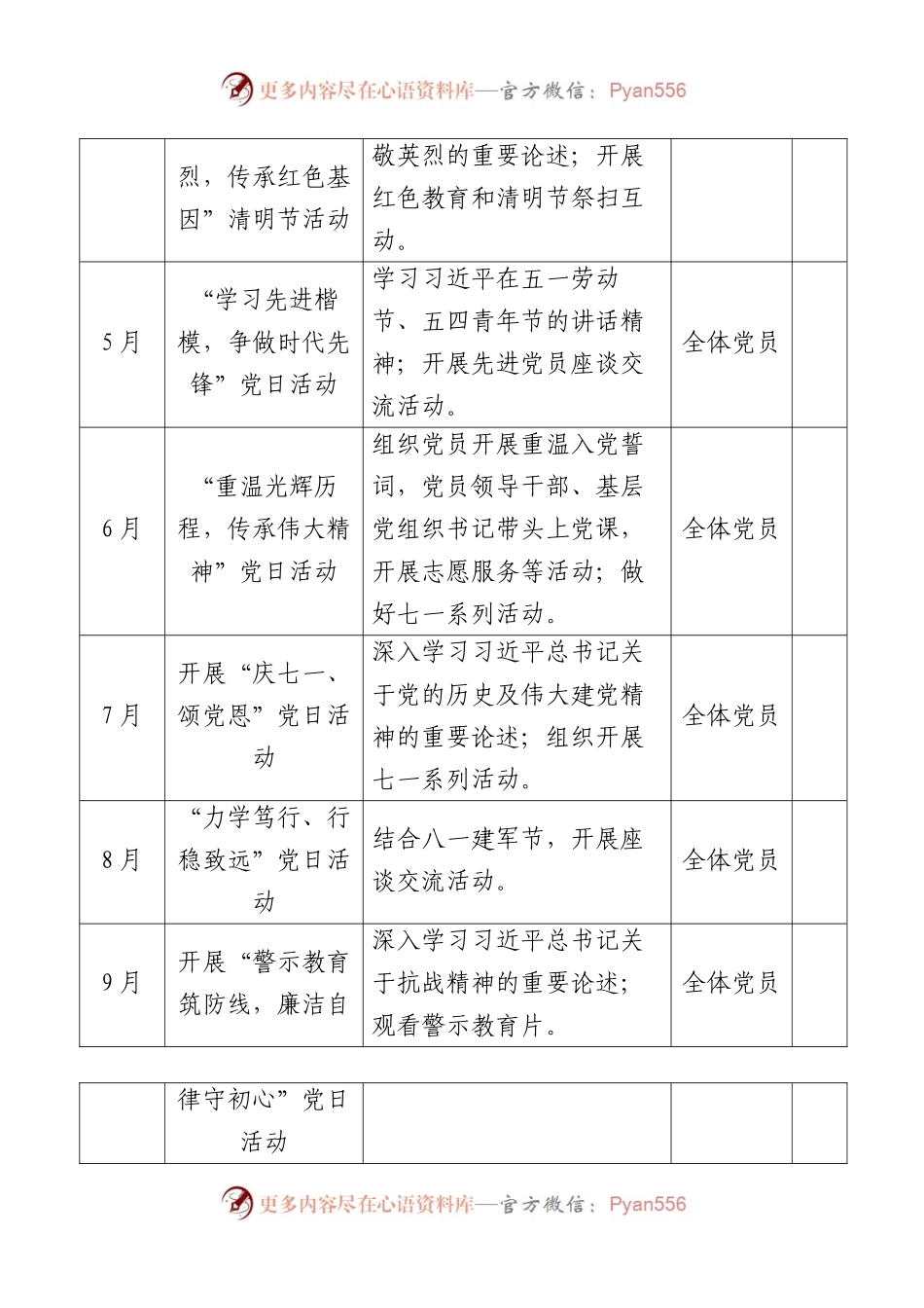 2023年乡镇党支部主题党日活动计划.docx_第2页