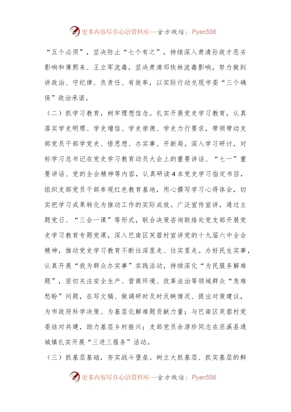 XXX年度基层党建工作述职报告3（全文3305）.docx_第2页