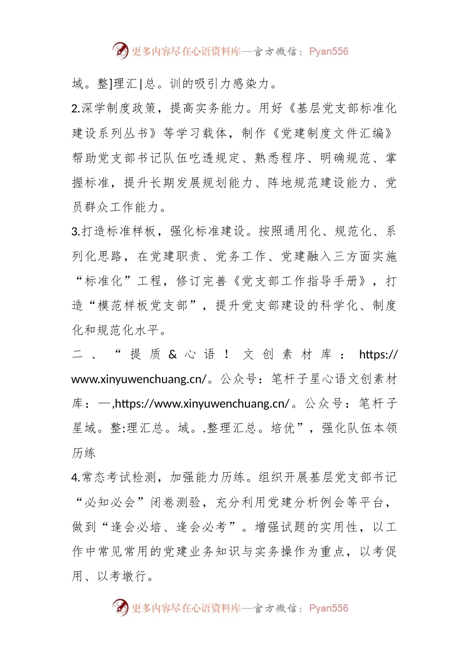 2024年某公司基层党支部书记素质提升工程计划.docx_第2页