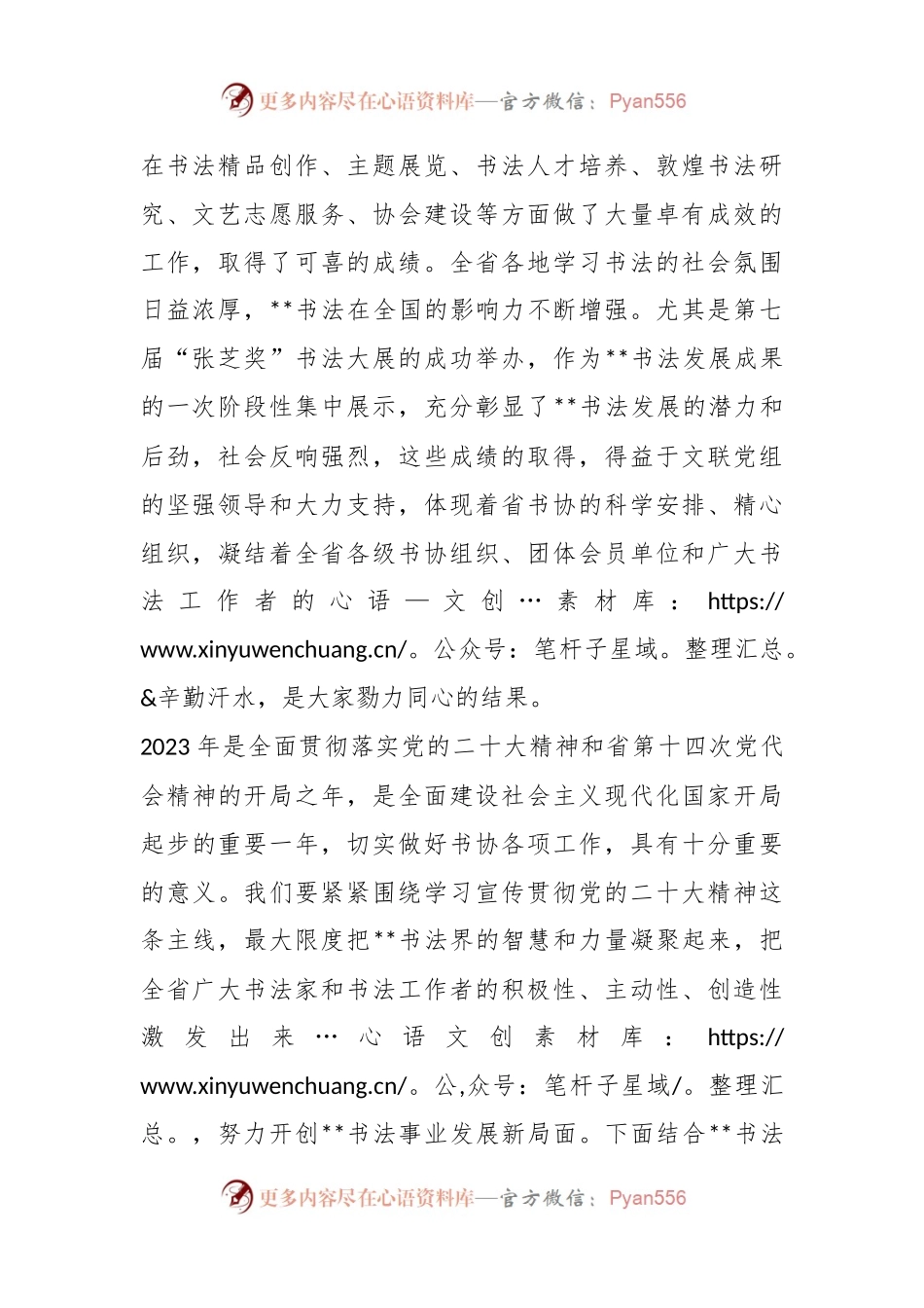 2023年省书协主席团（扩大）会议上的讲话.docx_第2页