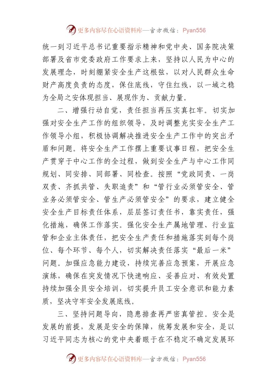 2024年理论学习中心组专题研讨发言材料（1748字）安全生产 塌方灾害.docx_第2页