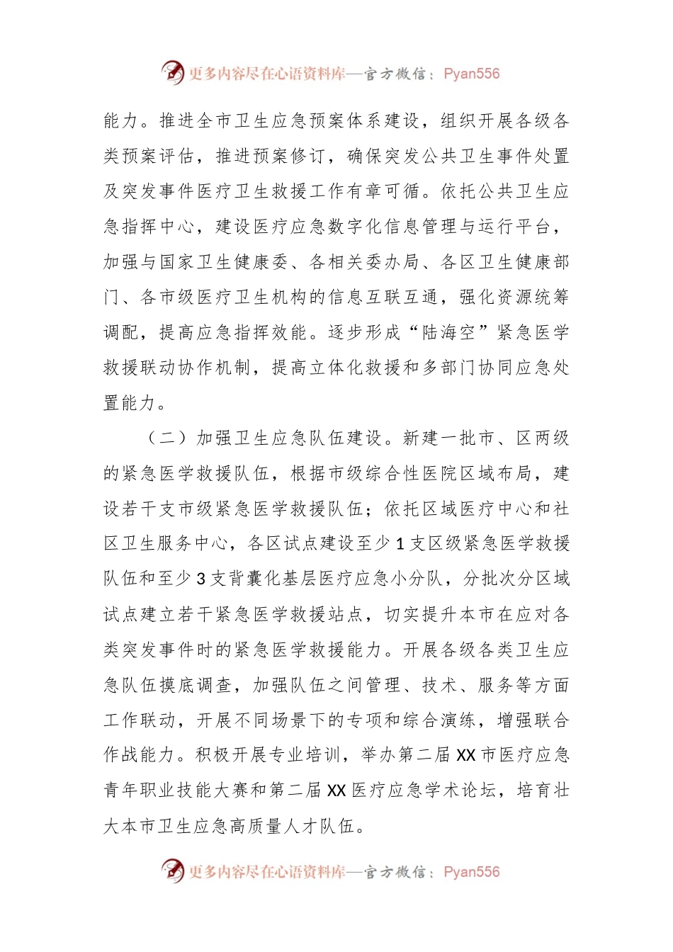 2024年XX市卫生应急管理工作要点.docx_第2页