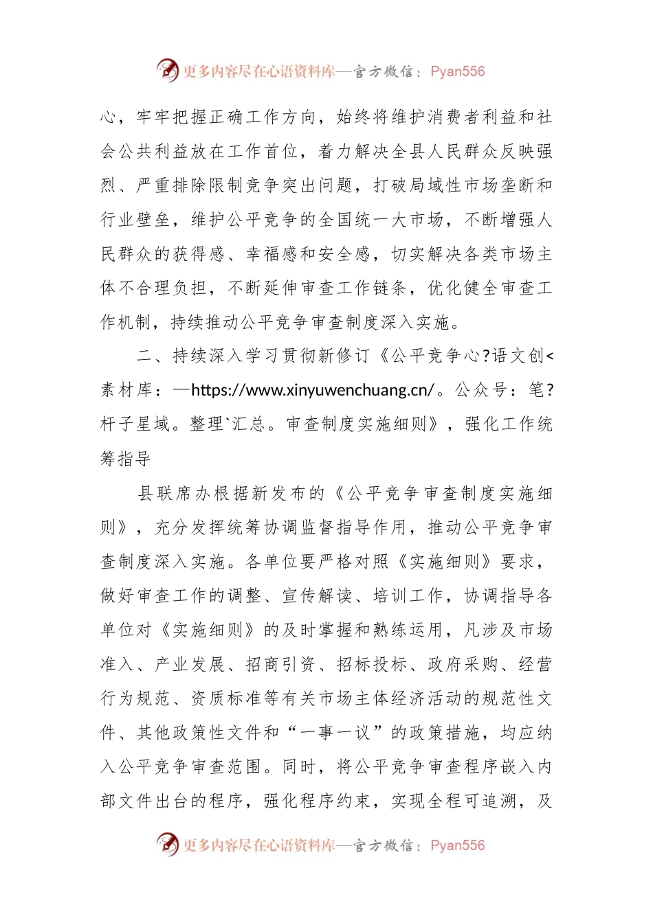 2023年度关于公平竞争审查工作要点.docx_第2页