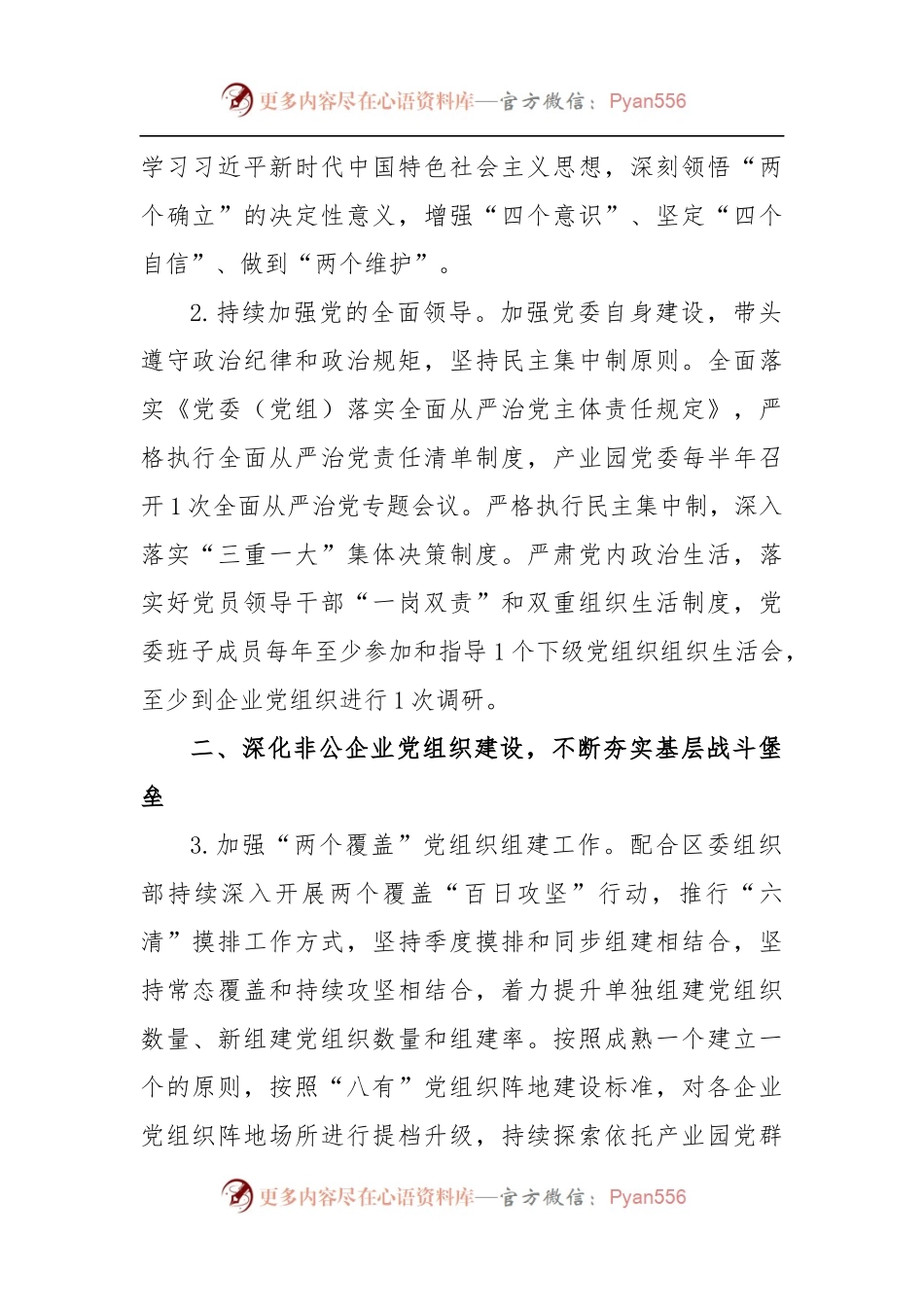 2023年工业园党建工作计划.docx_第2页