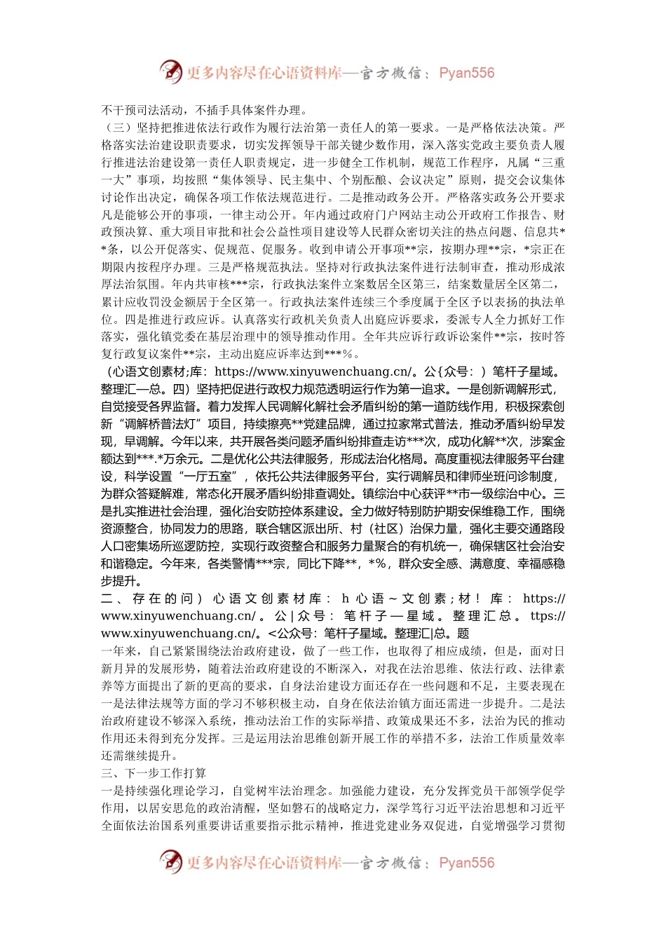2024年党政主要负责人履行推进法治建设第一责任人职责情况报告.docx_第2页