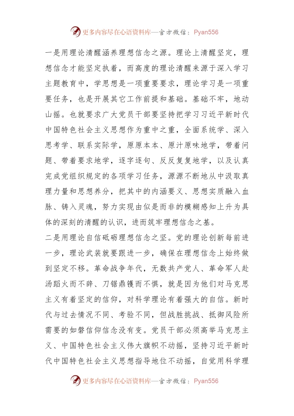 XX县处级干部主题教育发言材料.docx_第2页