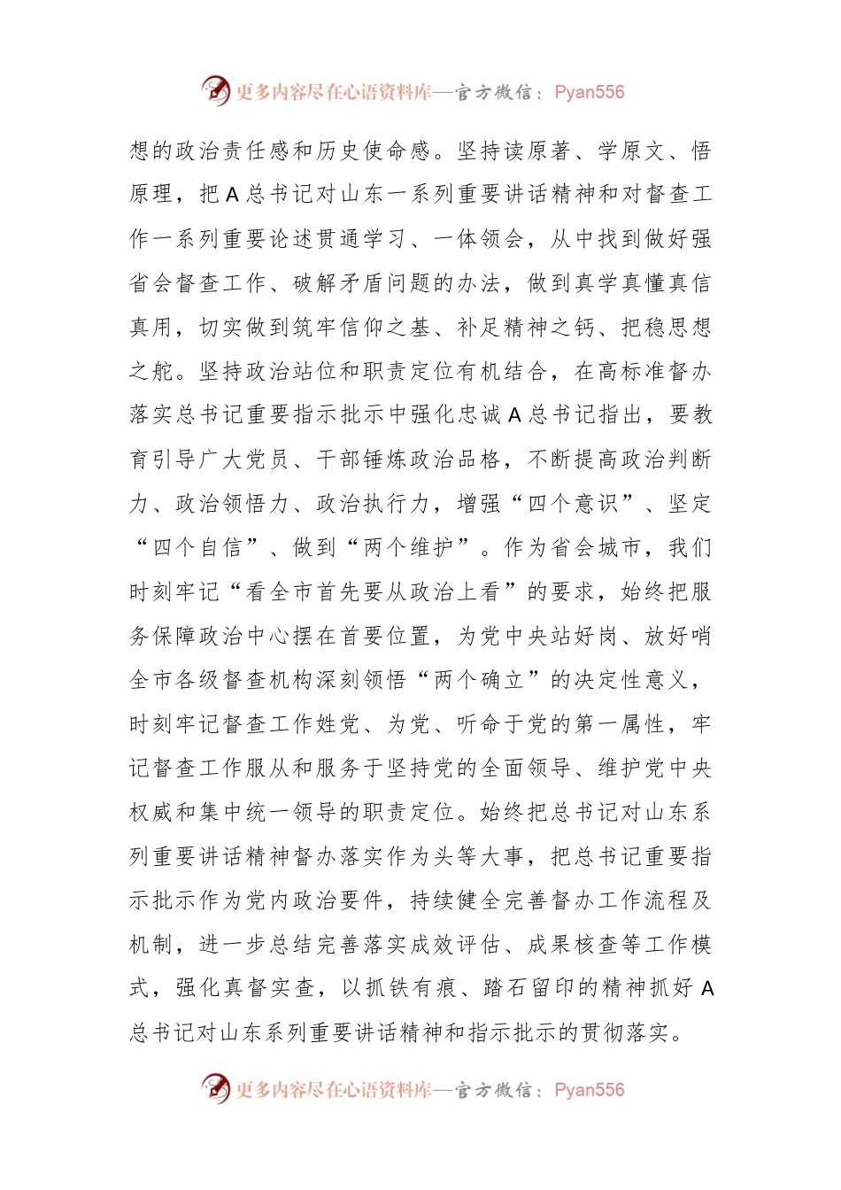 XX市委督查室在全市督查工作推进会上的汇报发言.docx_第2页