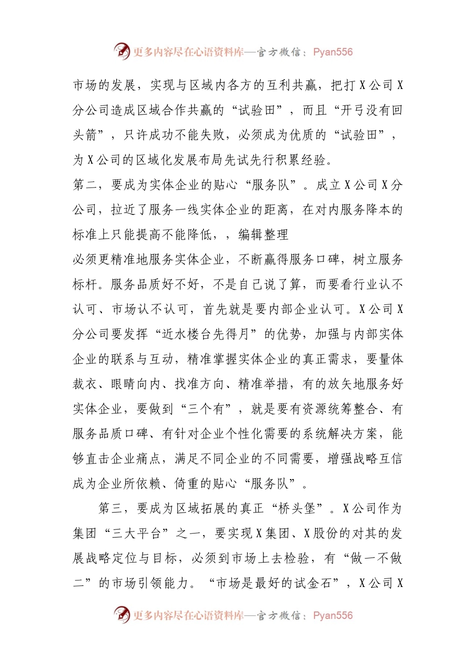 XX分公司成立揭牌仪式上的讲话.docx_第2页