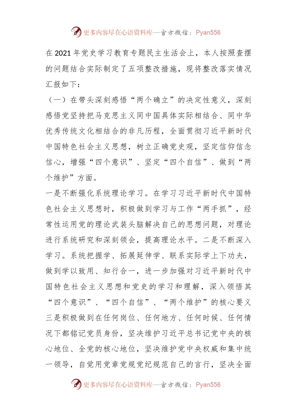 202X年度的领导班子成员民主生活会.docx_第2页