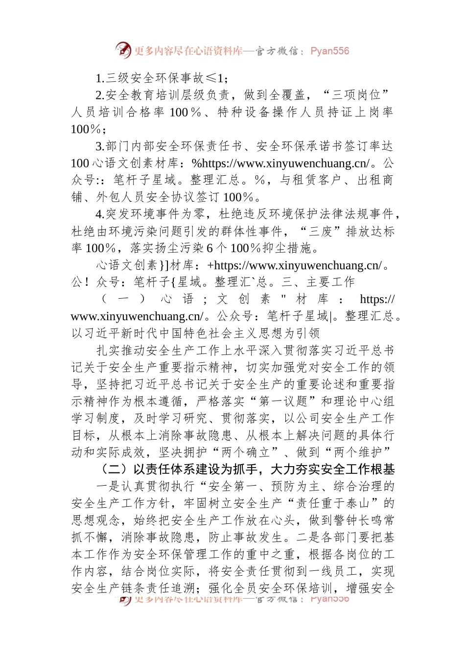 xx公司2024年安全生产和环境保护工作要点.docx_第2页