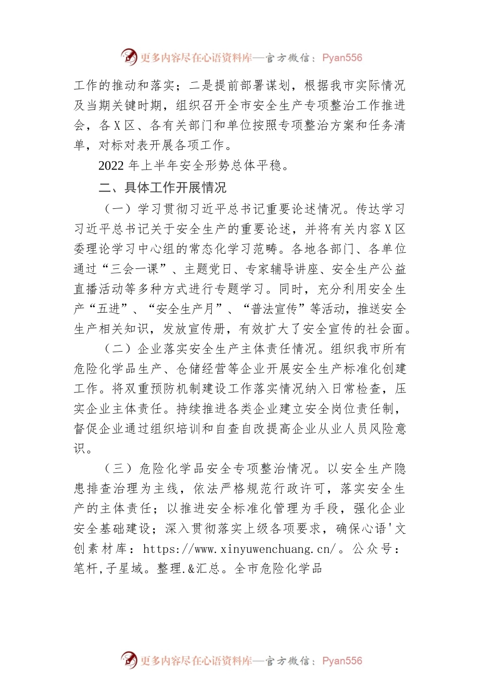 xx市安全生产委员会办公室xx市安全生产专项整治三年行动工作上半年工作总结.docx_第2页