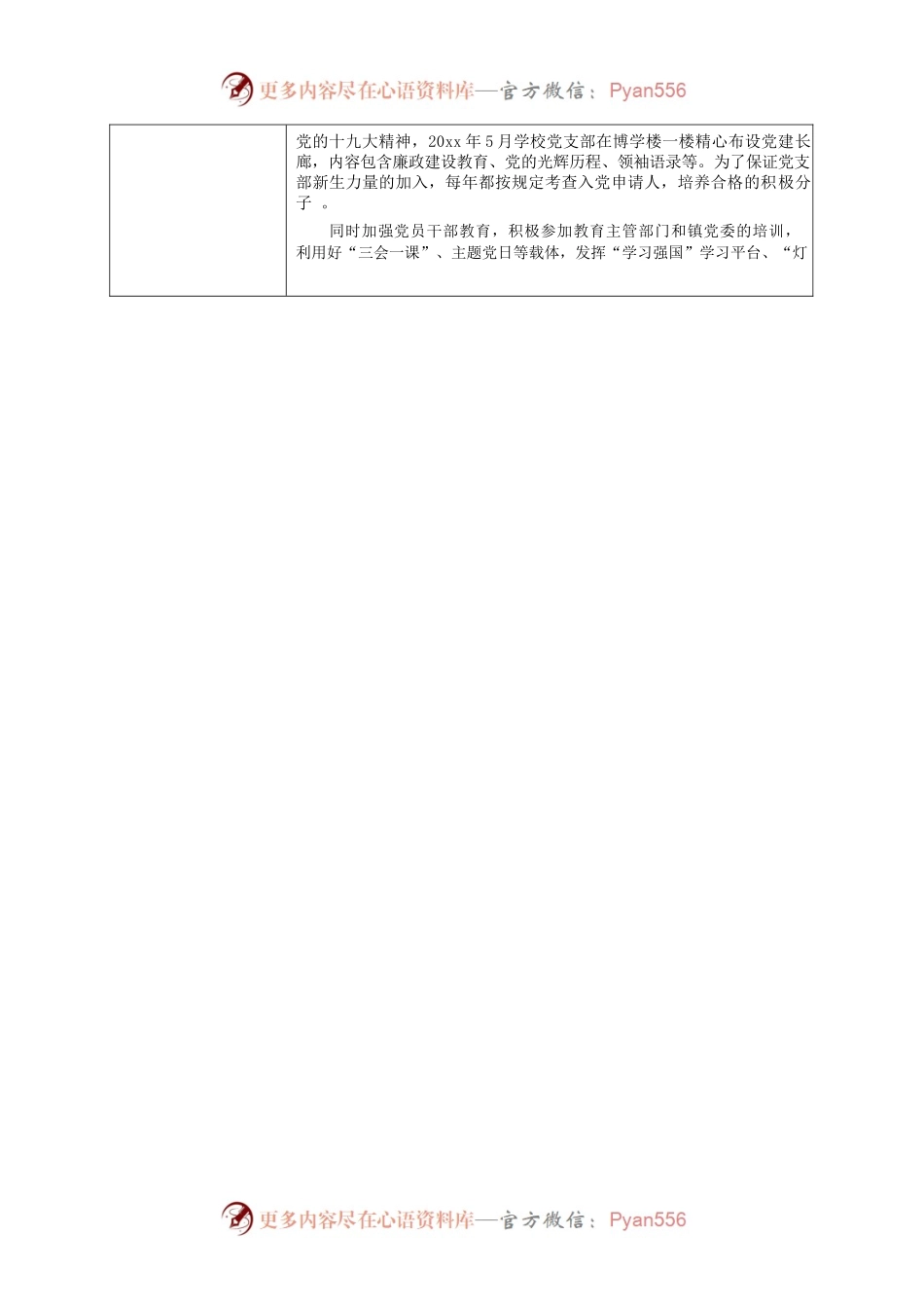 xx中学“一校一品”党建品牌示范校申报书.docx_第2页