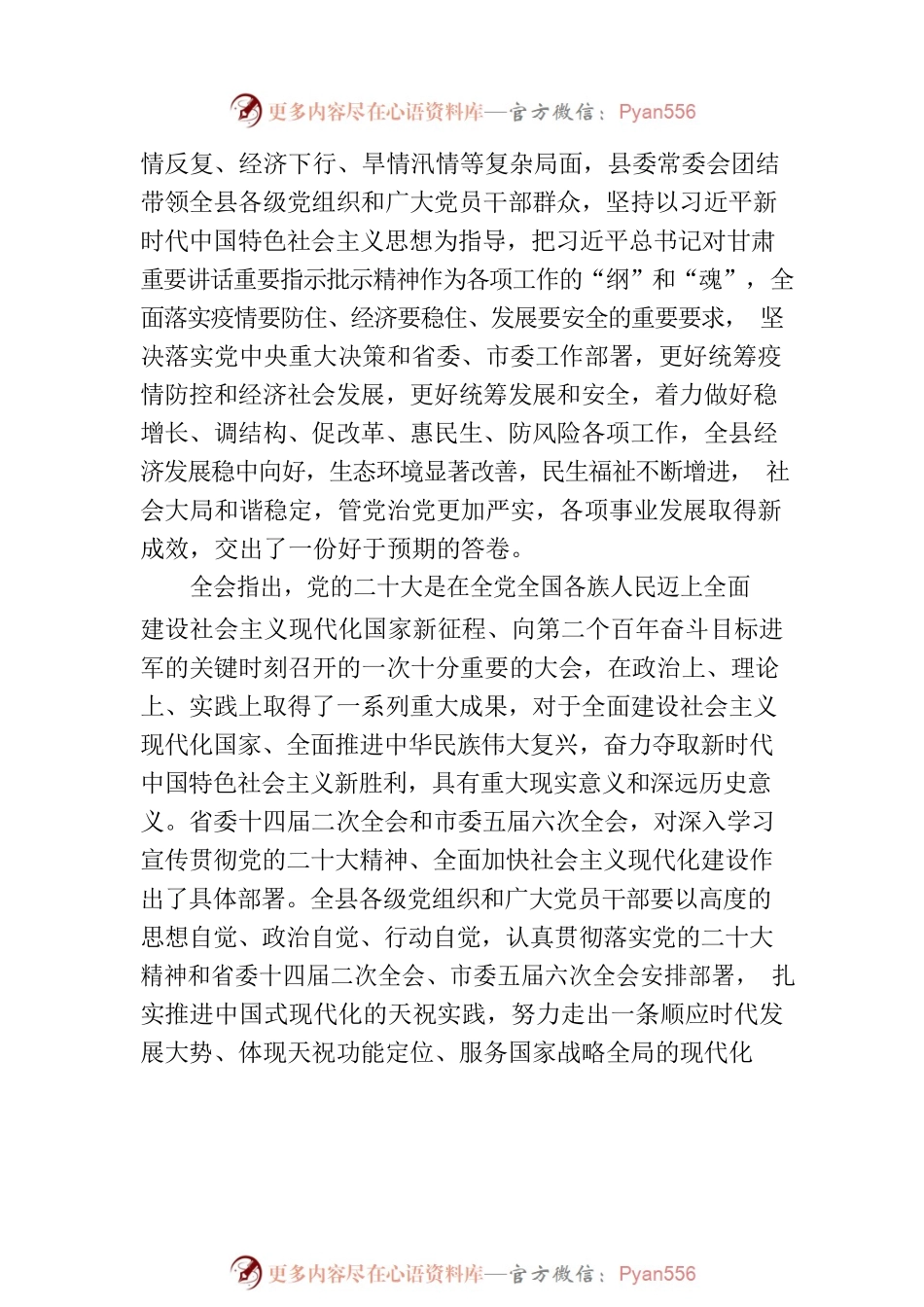 XX县第十七届委员会第九次全体会议决议.docx_第2页