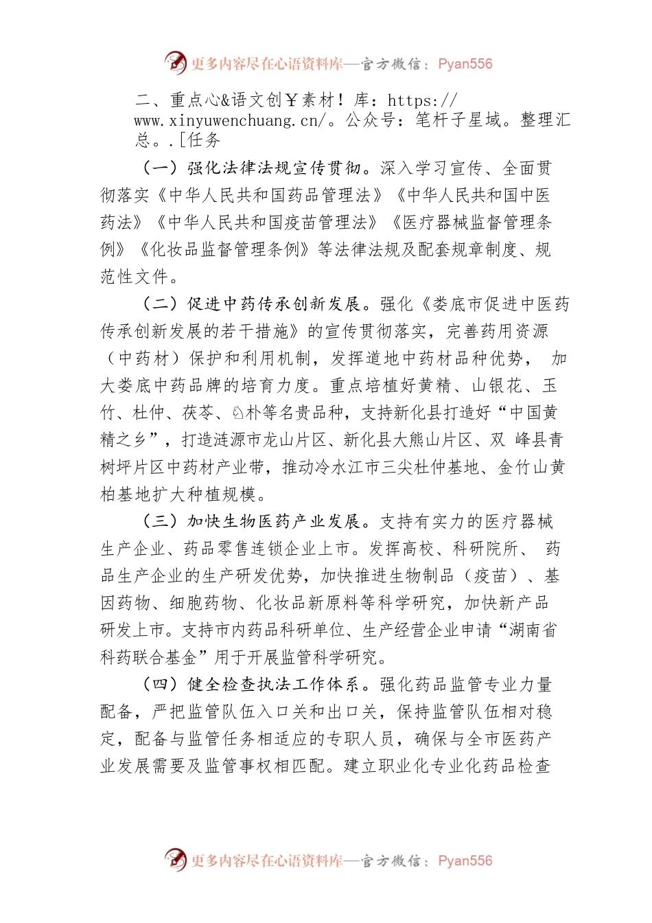 XX市人民政府办公室关于全面加强药品监管能力建设的若干意见.docx_第2页