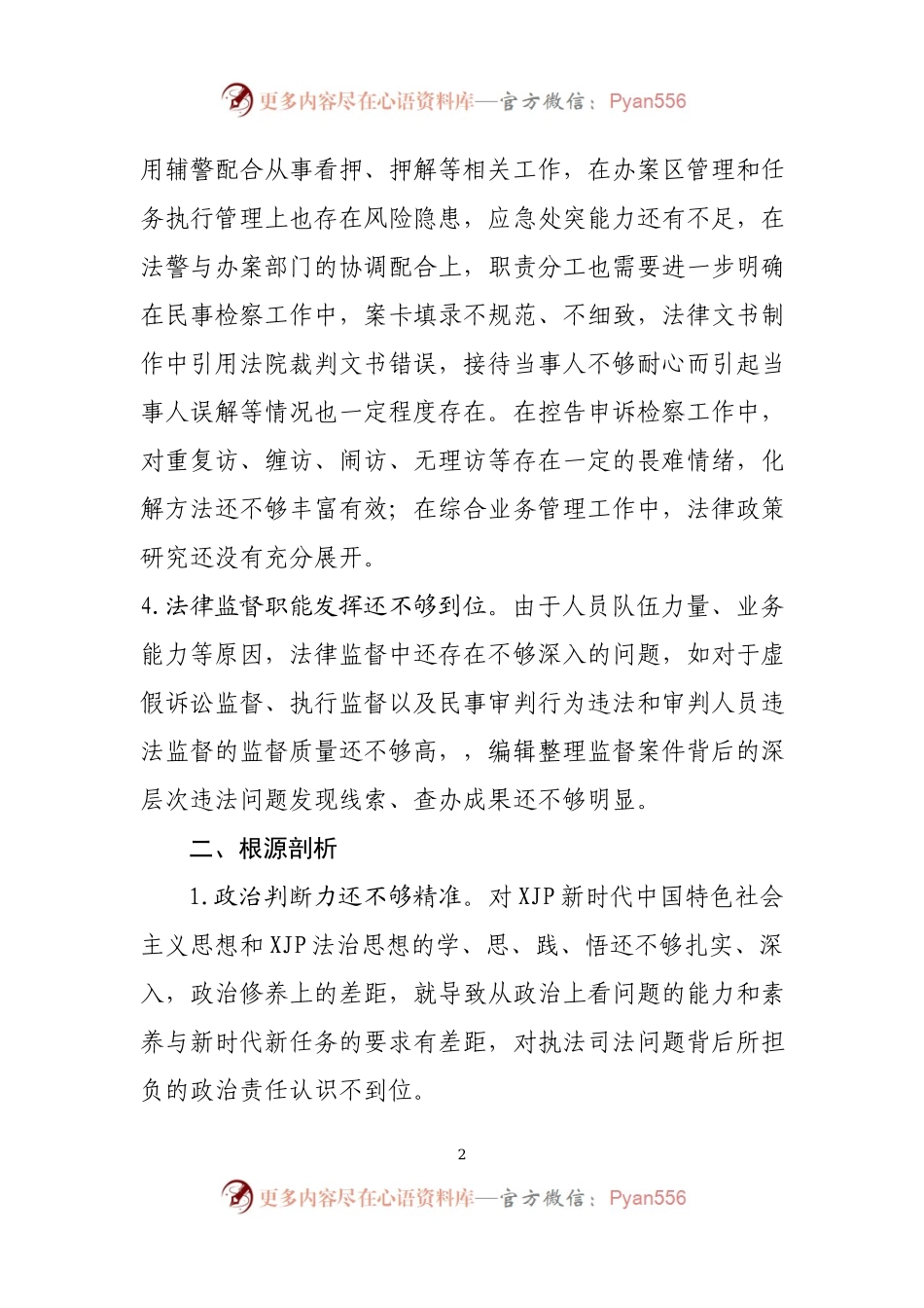2篇个人教育整顿整治情况报告及政治承诺.docx_第2页