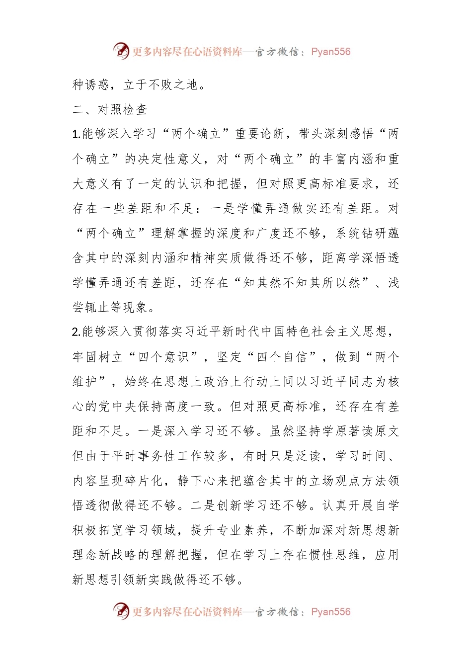 2023年度政法系统个人党性分析材料.docx_第2页