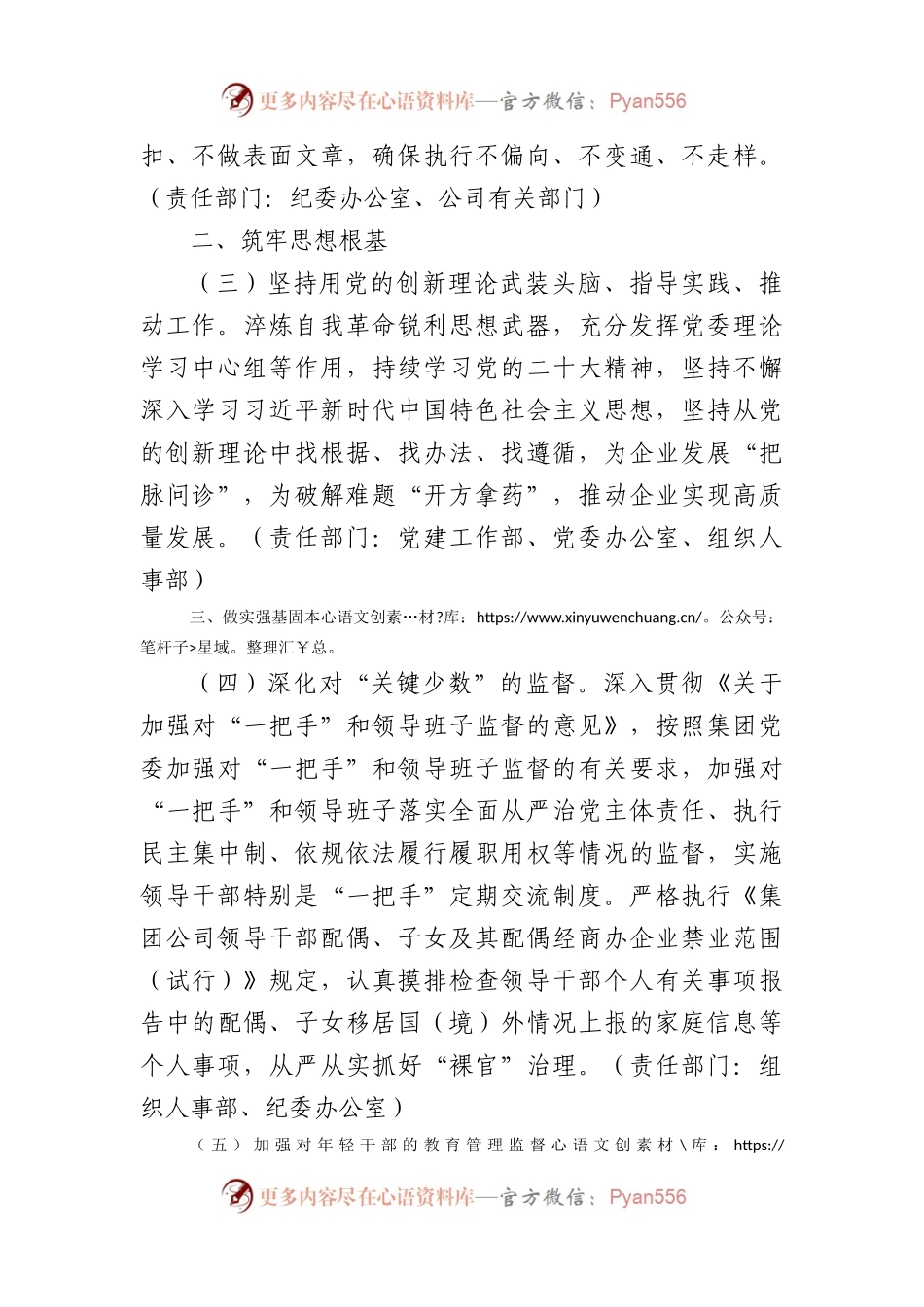 2024年度全面从严治党工作年度任务安排要点.docx_第2页