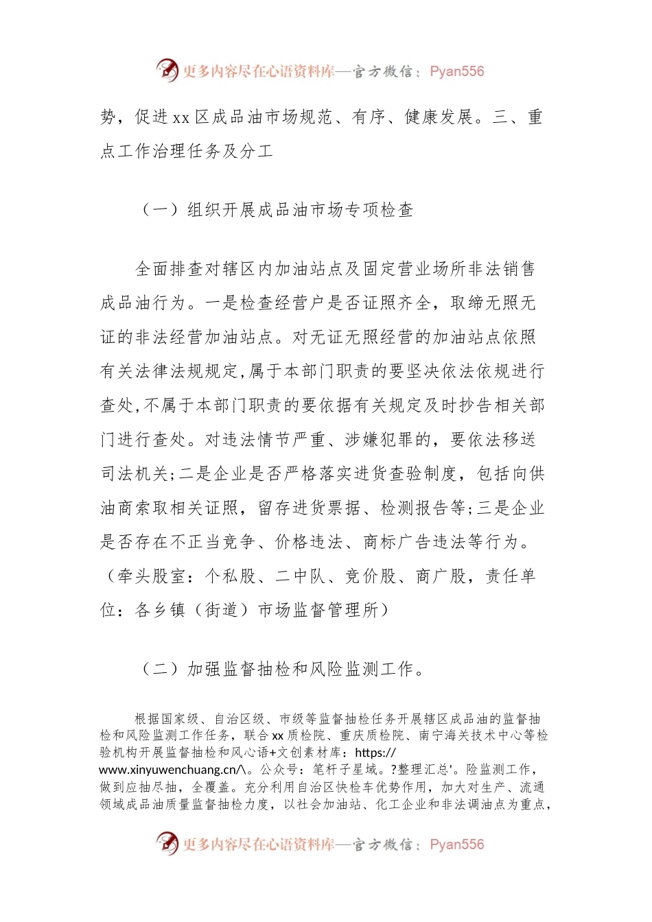 2024年成品油市场专项整治工作方案.docx_第2页