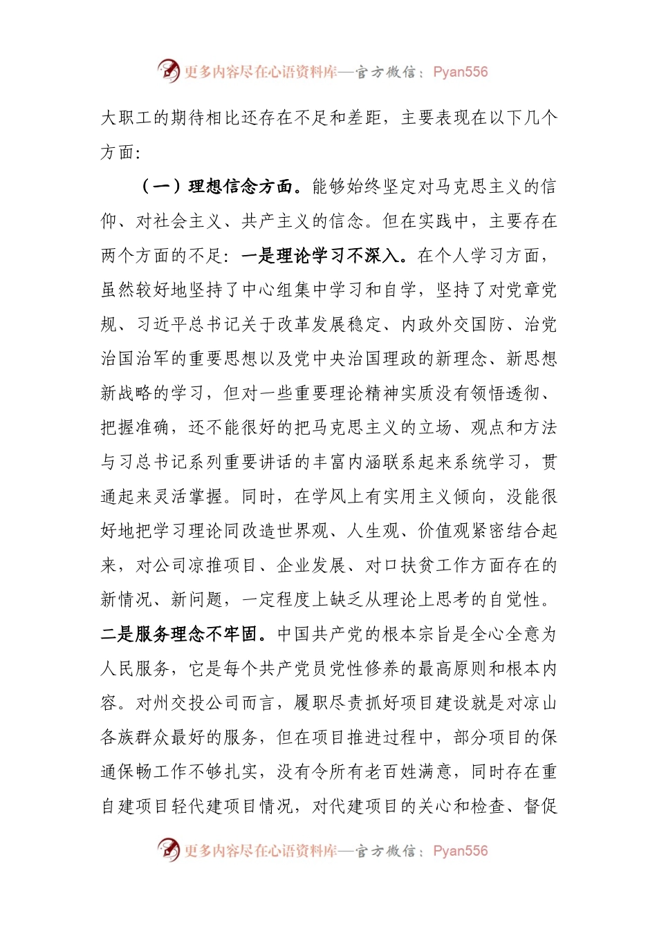 32-某国企董事长民主生活会个人发言提纲.docx_第2页