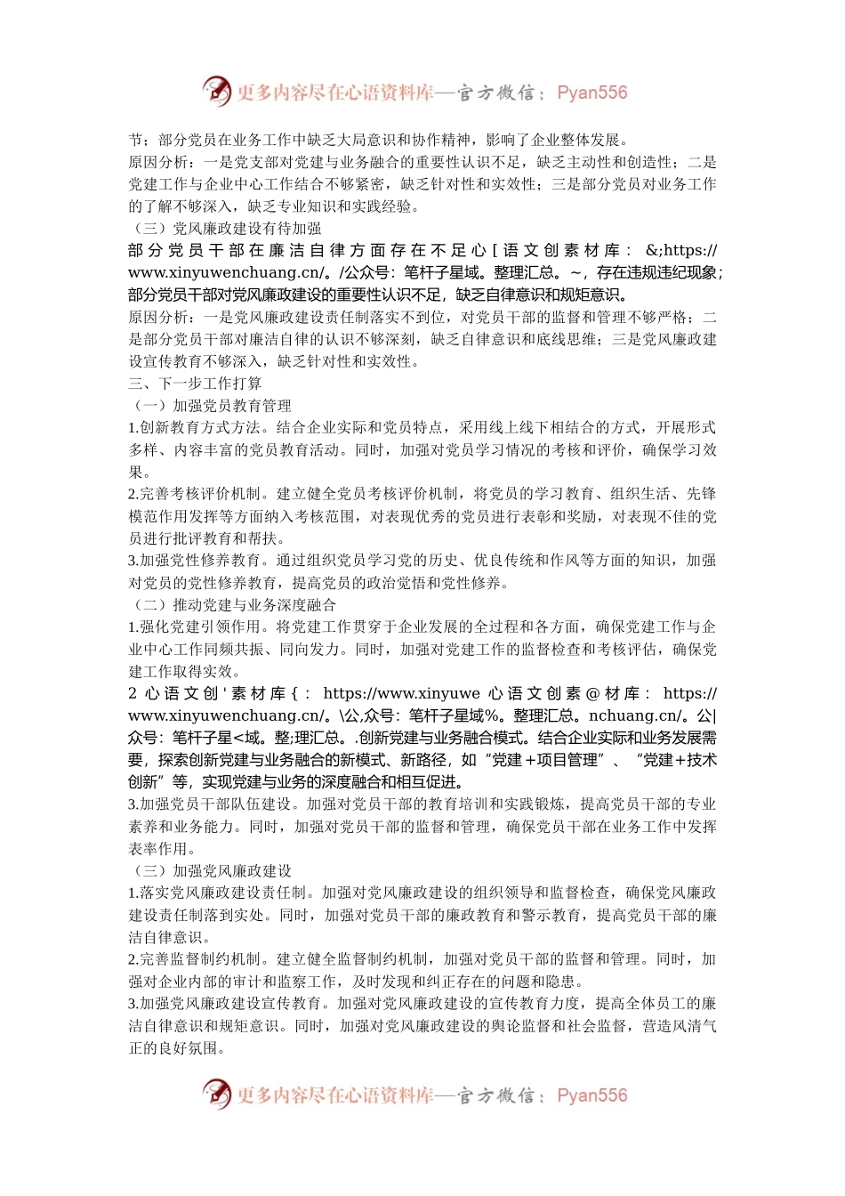 2024年度国有企业党支部书记抓基层党建述职报告.docx_第2页