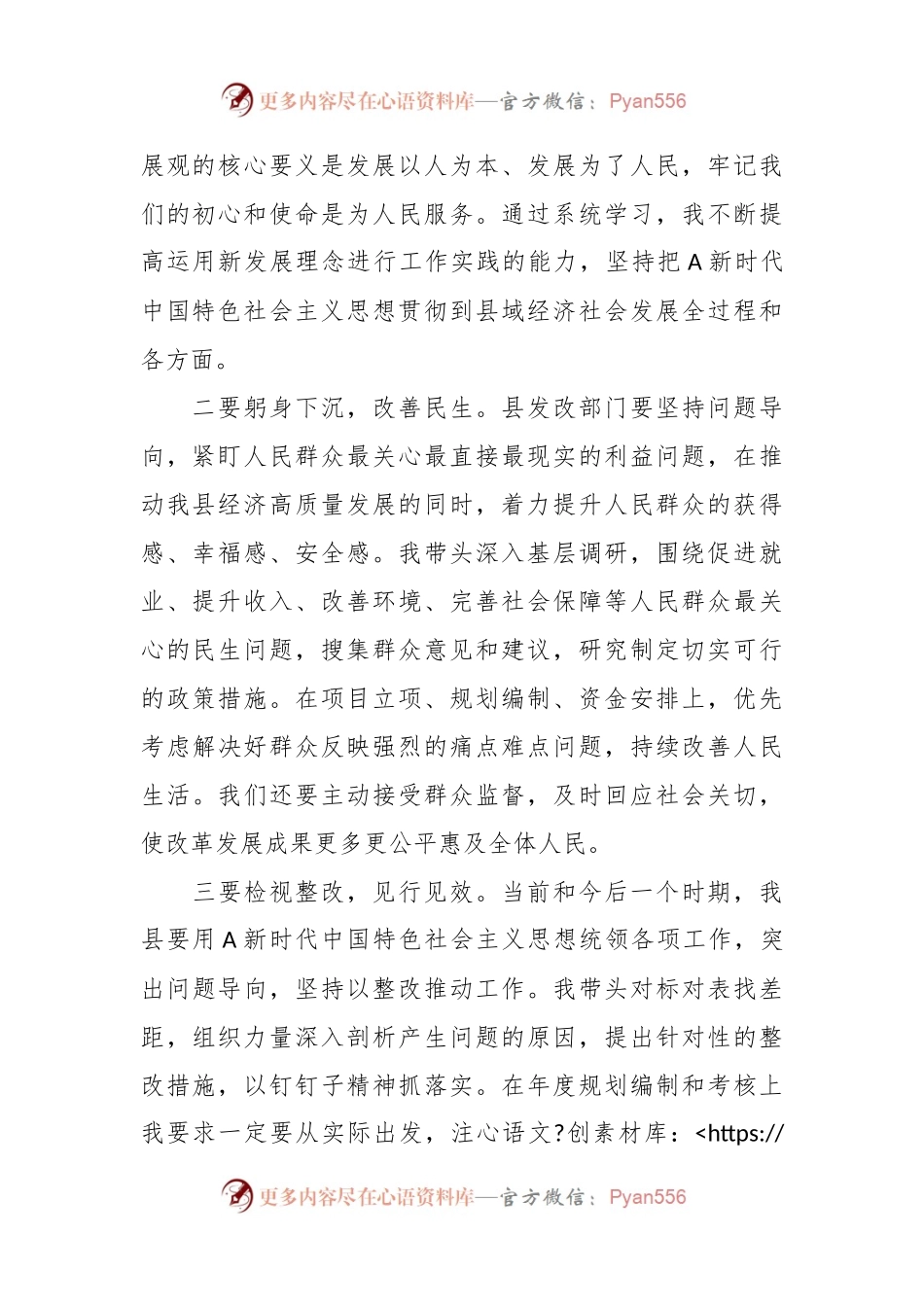 XX县发改委负责人第二批主题教育研讨发言材料.docx_第2页