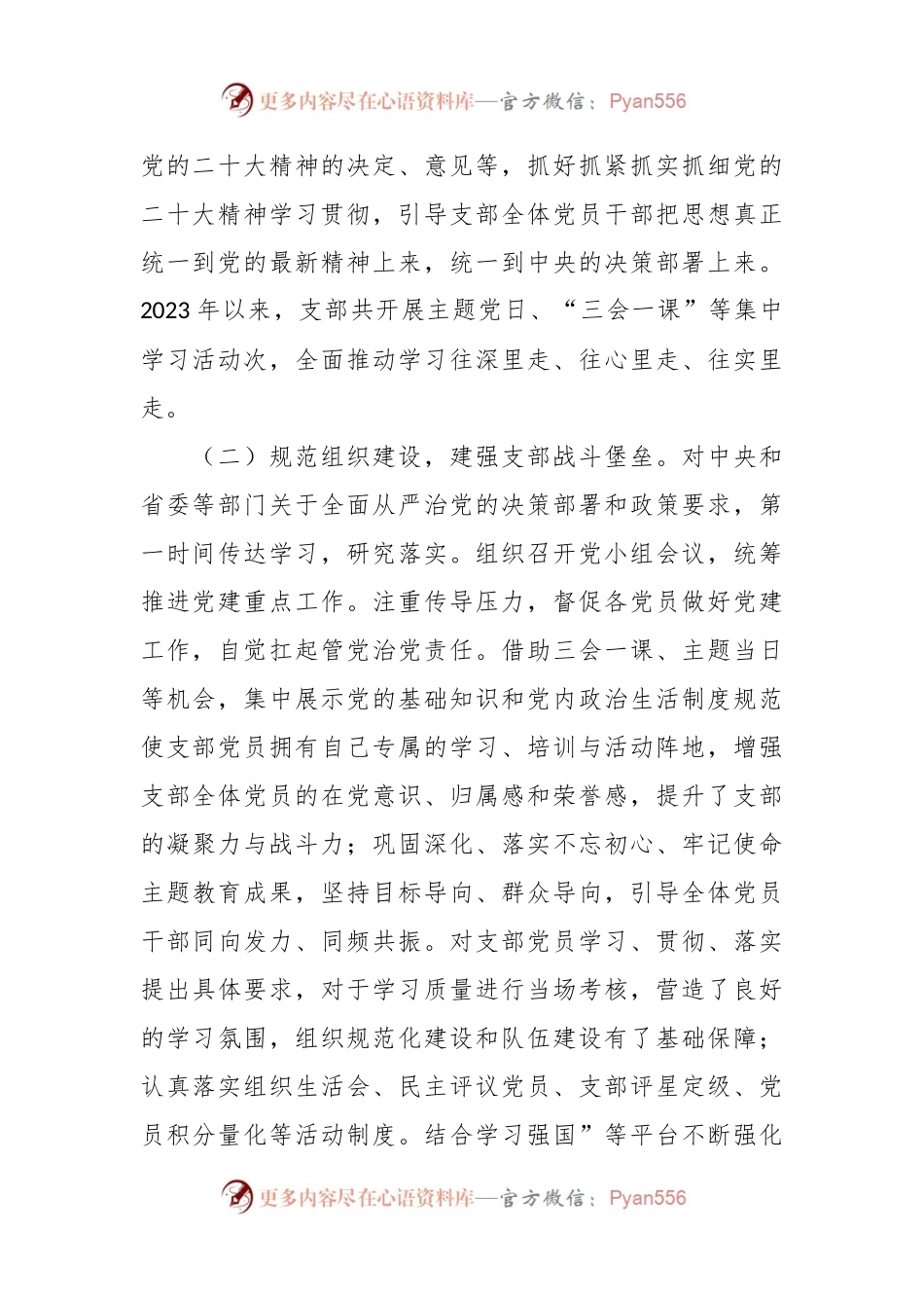 2023年度全面从严治党责任述职报告.docx_第2页