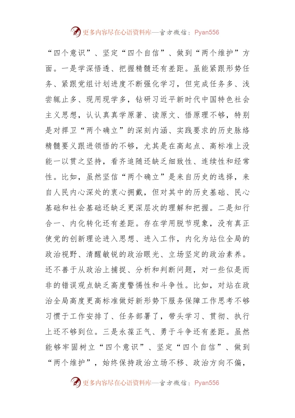 XX局长个人在本年度民主生活会对照检查发言材料.docx_第2页