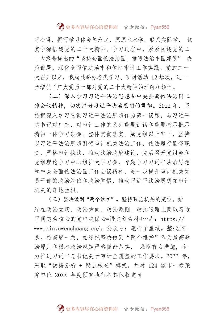 XX市审计局2022年度法治政府建设报告（20230109）.docx_第2页