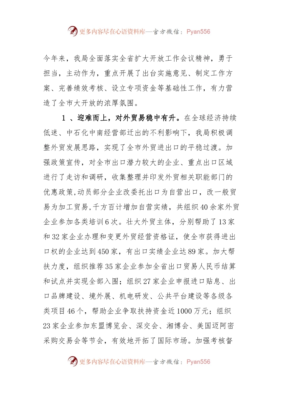 XX市商务局2017年工作总结.docx_第1页