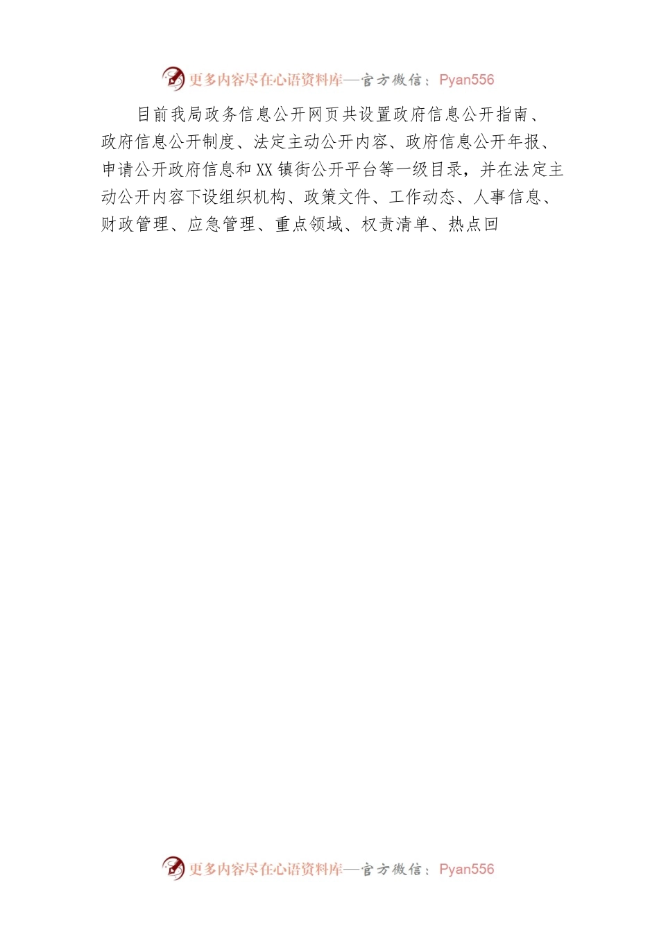XX市公安局XX分局2022年度政务公开工作总结（20230109）.docx_第2页