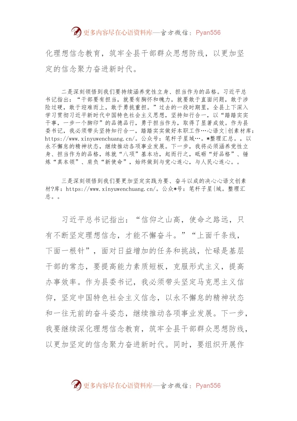 2023年度领导干部主题教育读书班交流发言提纲 (6).docx_第2页