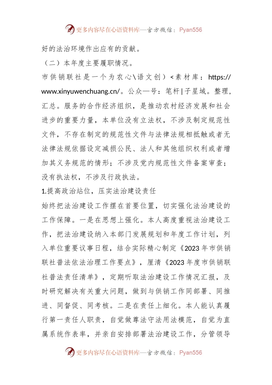 2023年度履行推进法治建设第一责任人职责述职报告.docx_第2页