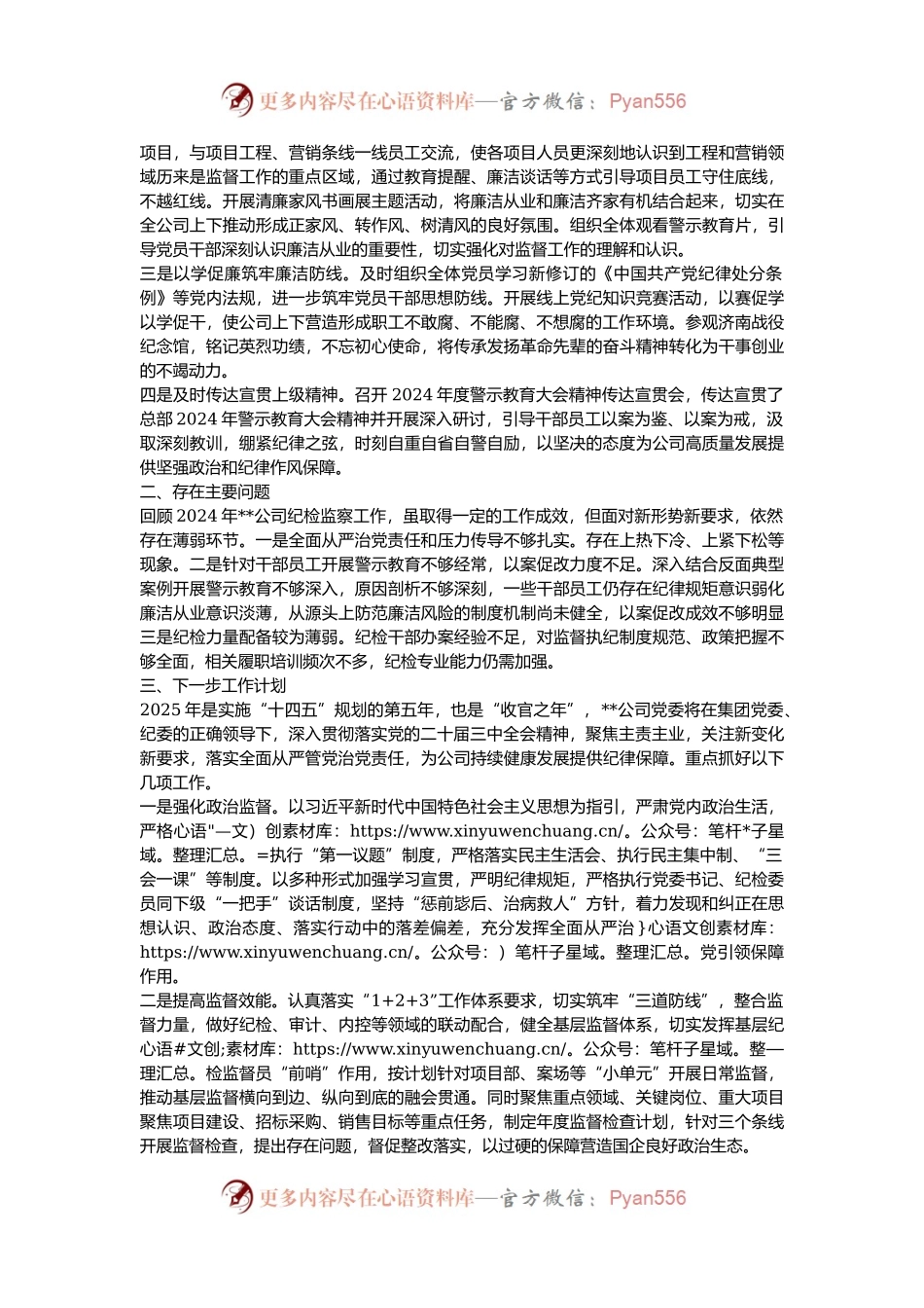 2024年纪检工作总结.docx_第2页