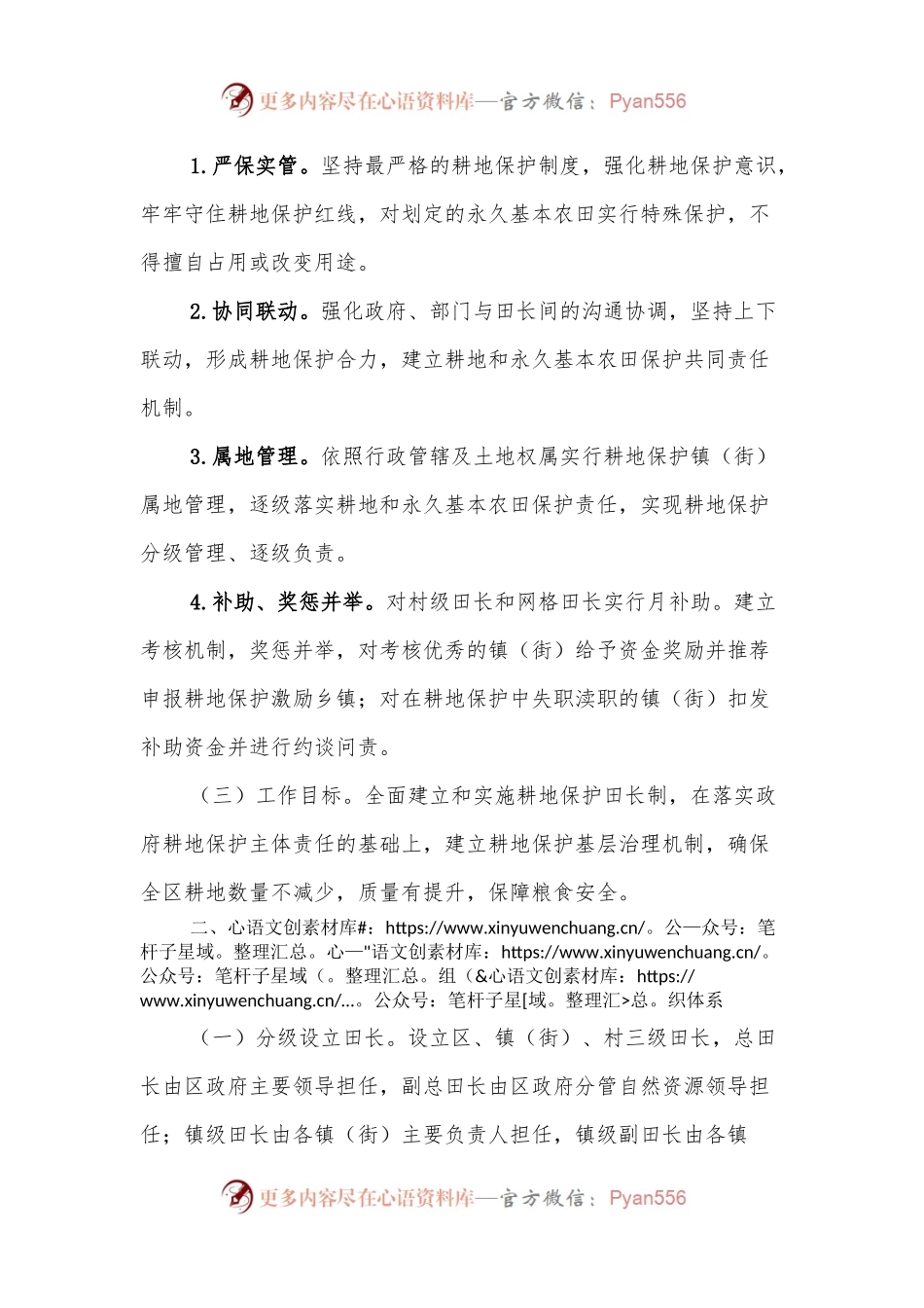 XX市XX区耕地保护田长制实施办法.docx_第2页