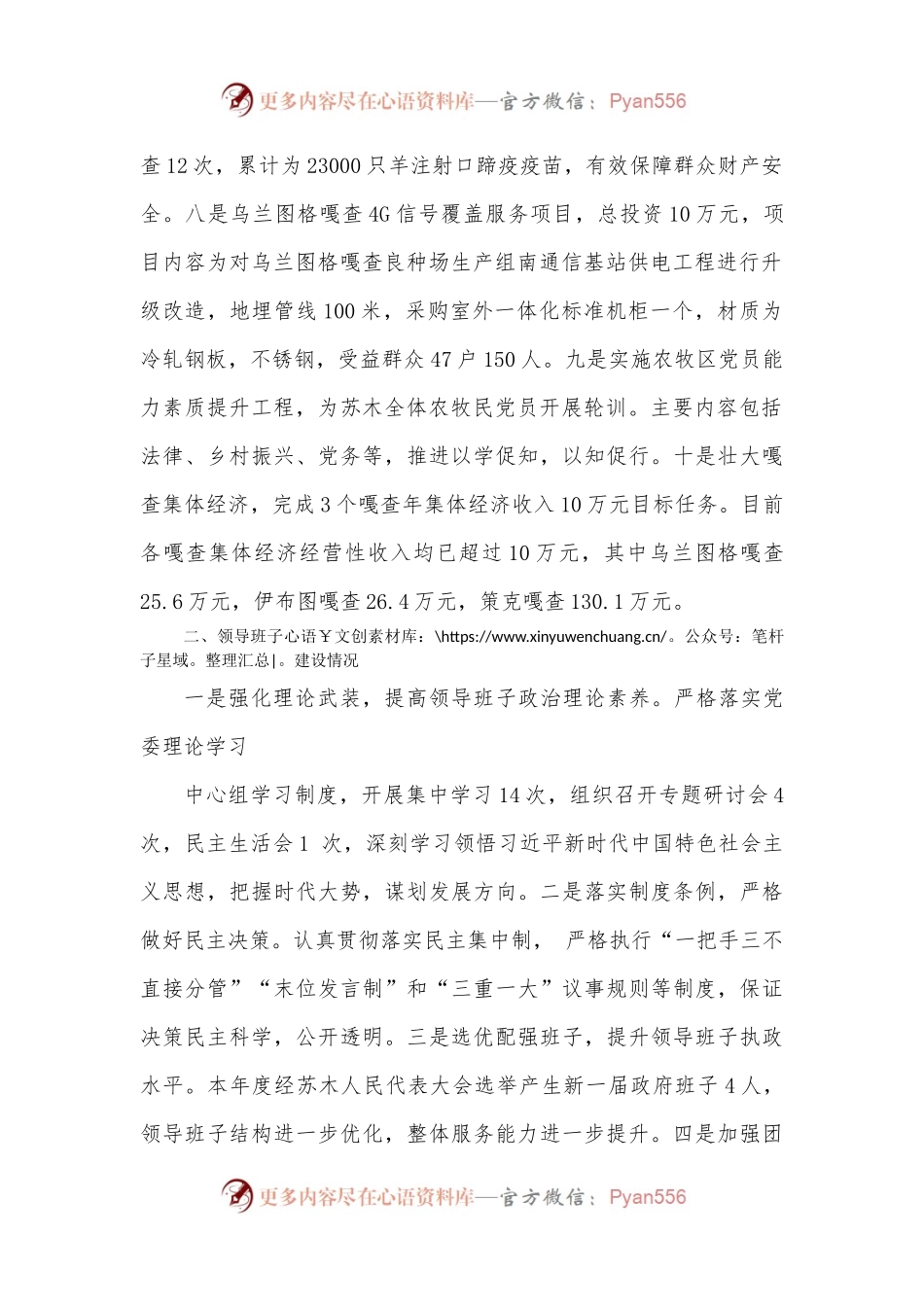 XXX领导班子2022年工作总结.docx_第2页