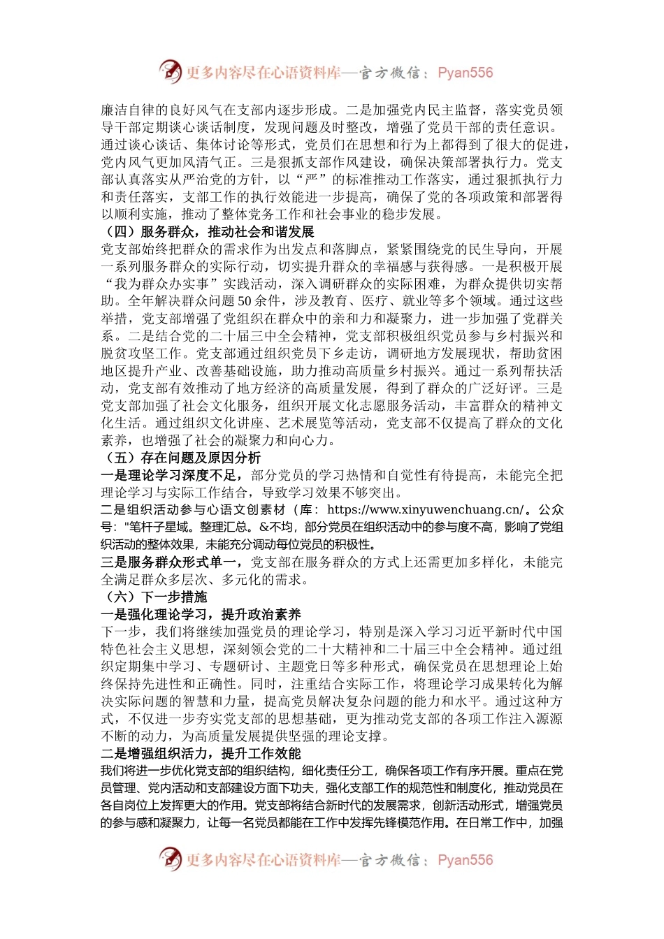 2024年党支部党建工作总结.docx_第2页