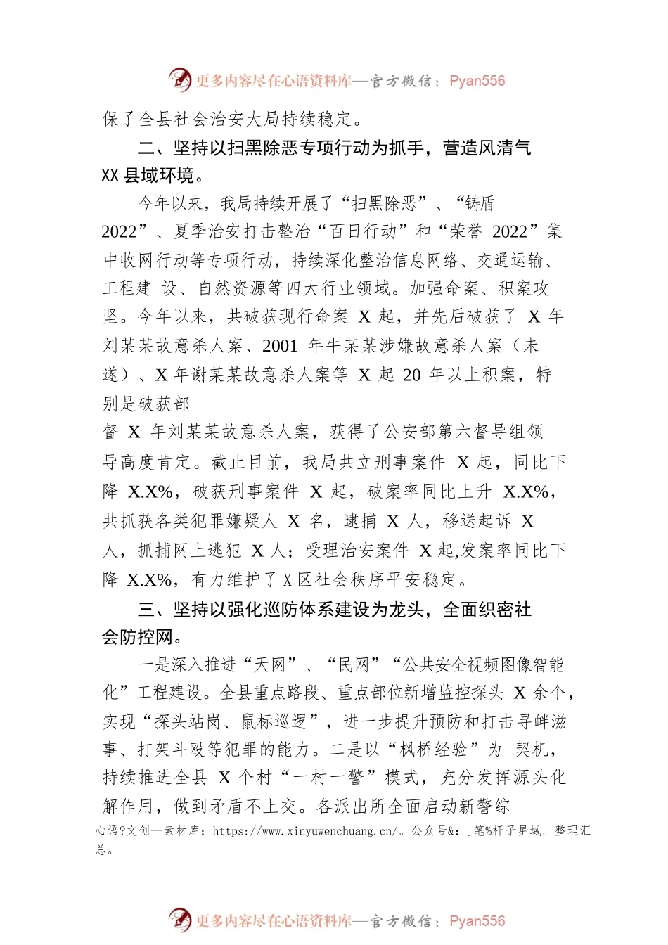 XX县公安局2022年工作总结（20230109）.docx_第2页