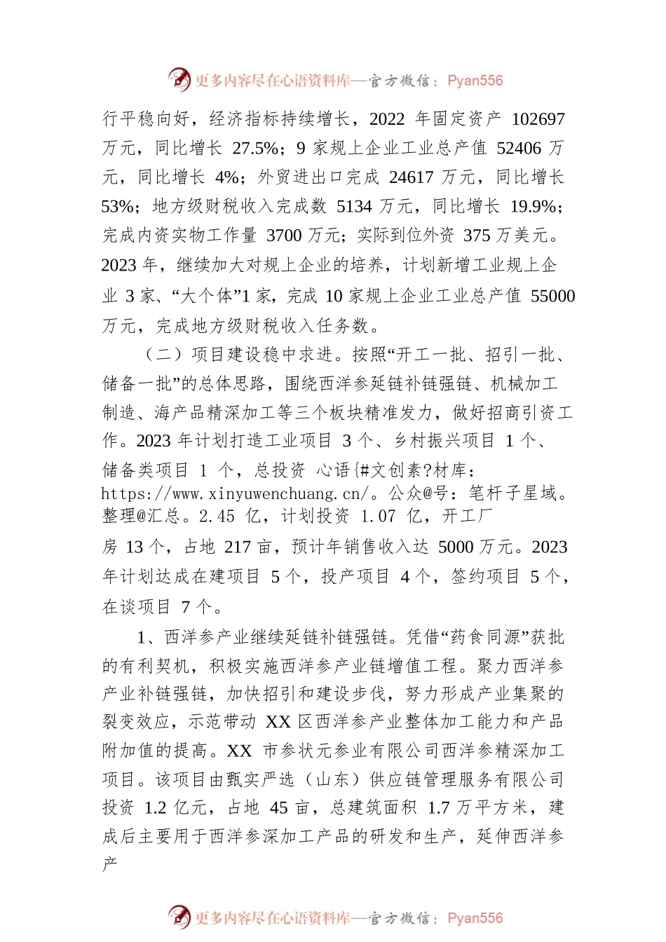 XX市XX区XX镇人民政府2023年工作计划.docx_第2页