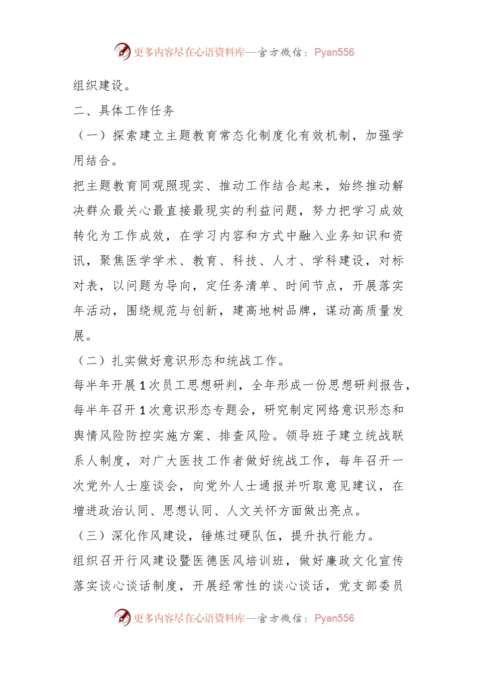 2024年市医院党建工作要点.docx_第2页