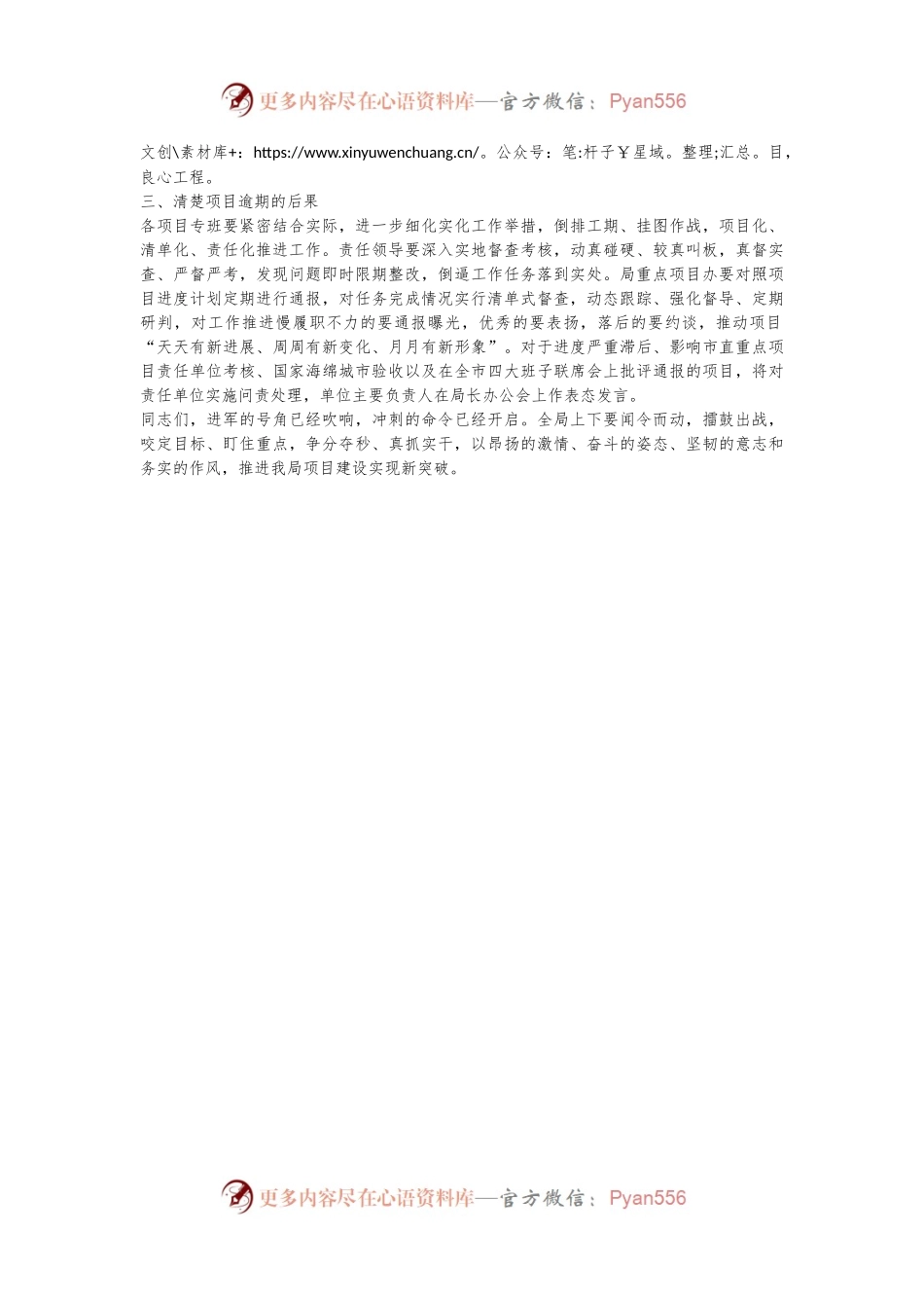XXX局长在督导检查XXX项目施工情况现场会上的讲话.docx_第2页
