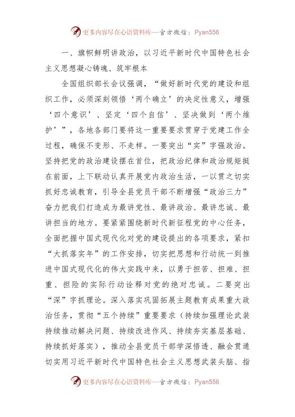 2024年党建工作领导小组第一次会议的讲话稿.docx_第2页